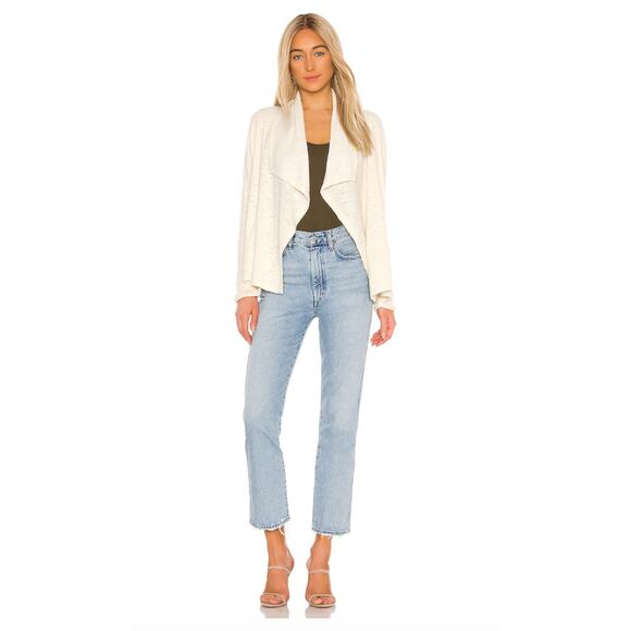 JACK BY BBDakota Cream Ivory Open Fringe Cardigan / S - Picture 1 of 11